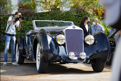 1938 Delage D8-120S Cabriolet de Villars